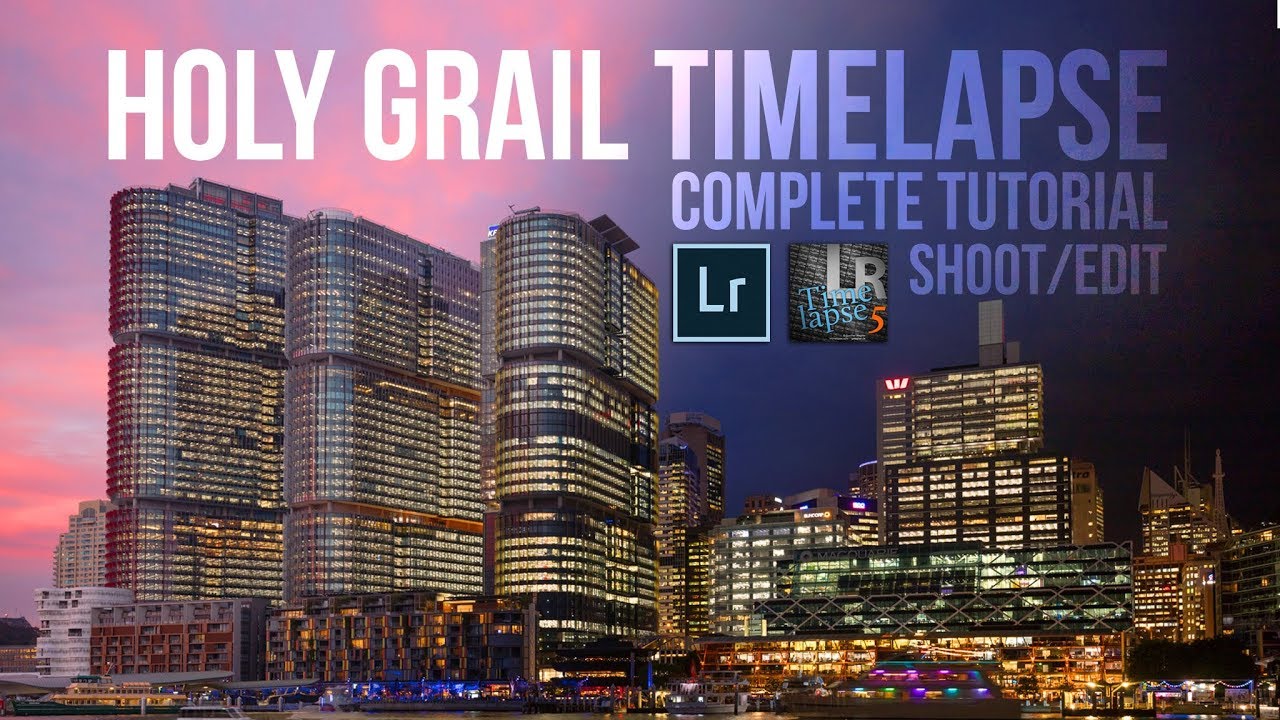 Holy grail timelapse tutorial cover