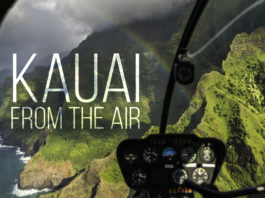 Kauai from the air