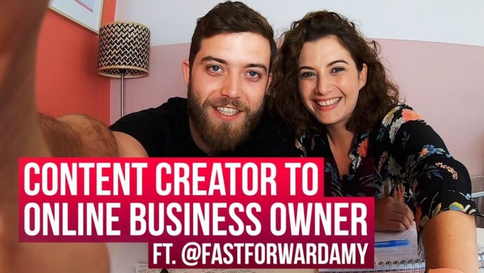 Content creator to online business owner