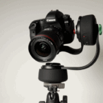 Two Syrp Genie Mini II devices mounted in the pan and tilt bracket