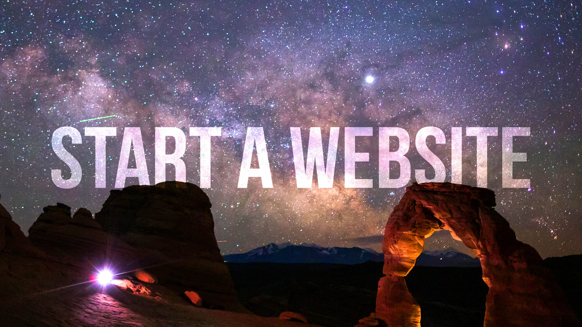How to start a website in 2020 cover image