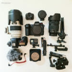 Camera gear used to capture comet Neowise
