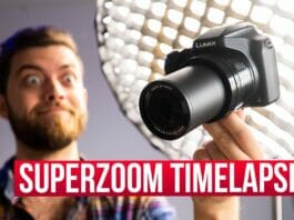 Super zoom timelapse experiment