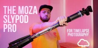 Using the Moza Slypod Pro for timelapse