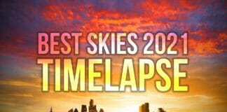 Best skies of 2021 timelapse film